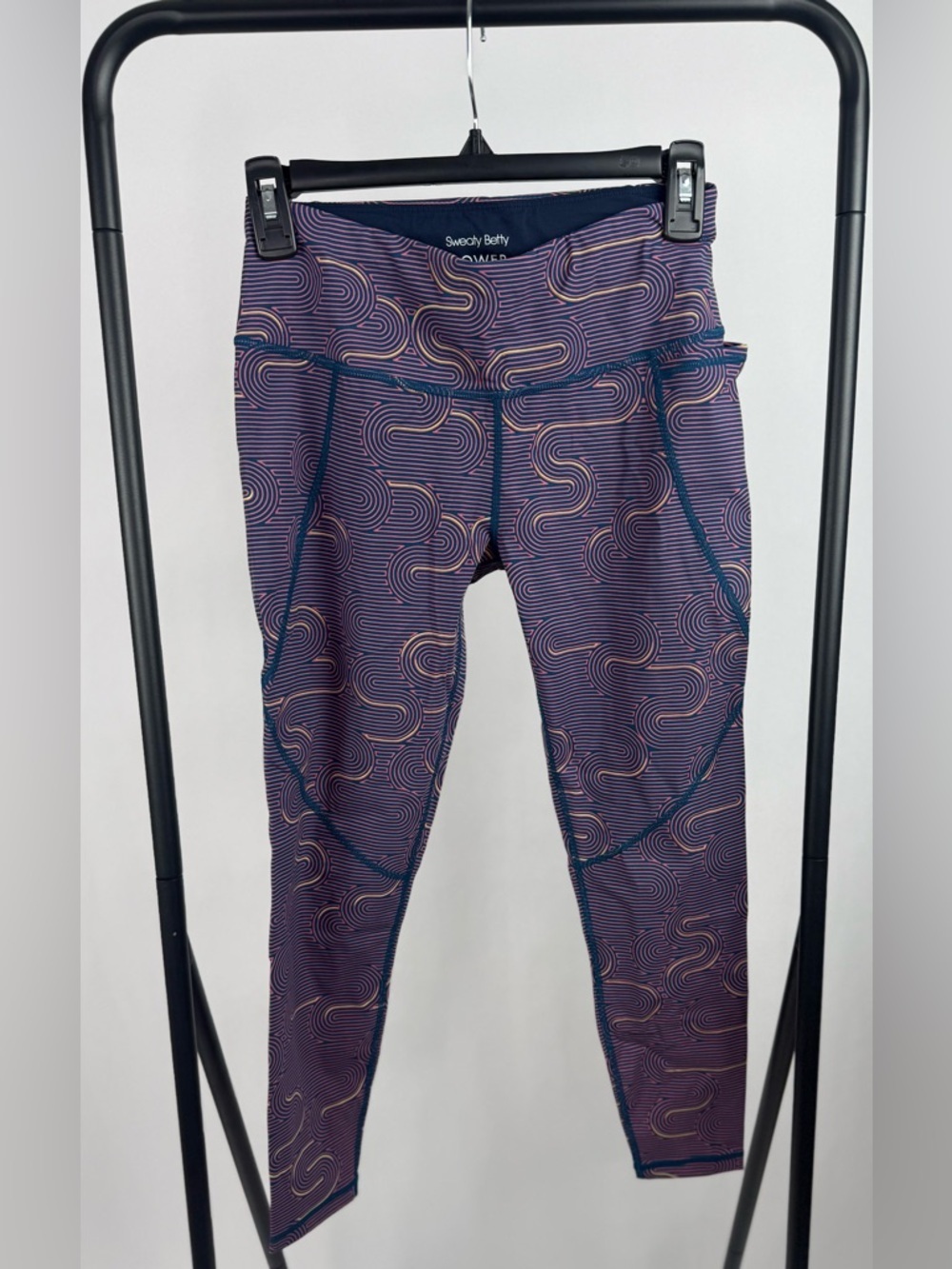 Sweaty Betty Power 7/8 Leggings US 4-6 High Waist Print NWT - Picture 4 of 8